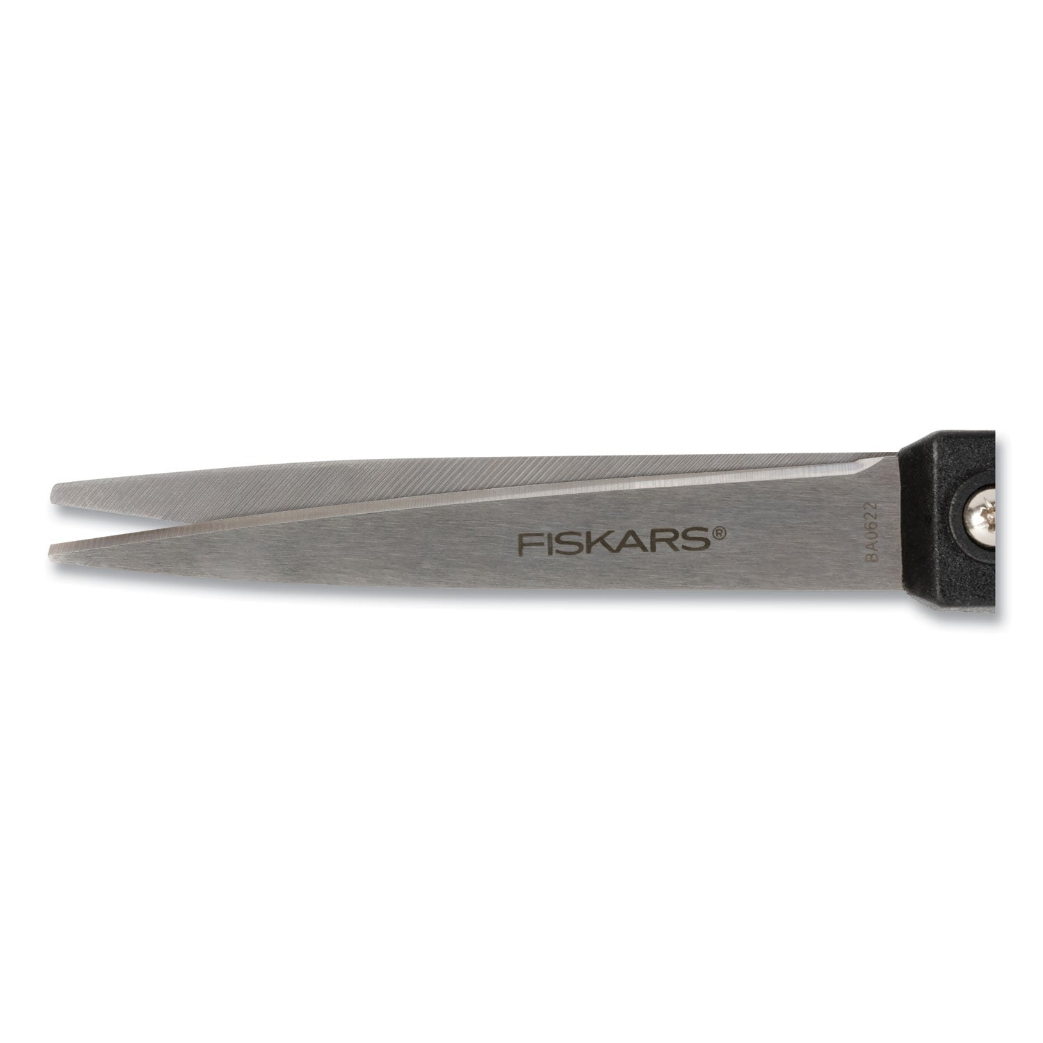 Fiskars® Scissors, 10" Long, Straight Black Handle