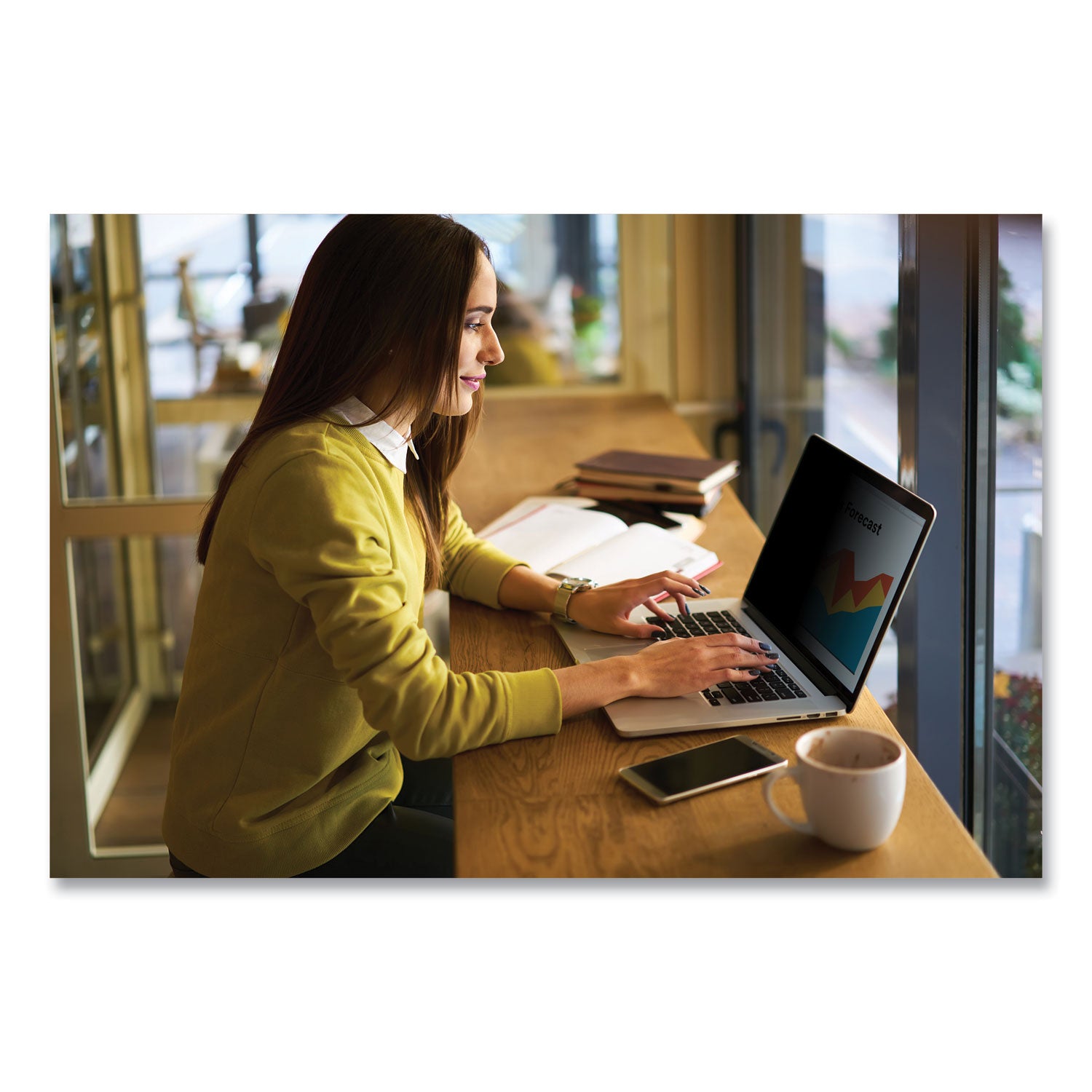 3M™ Bright Screen Privacy Filter for 13" 2-in-1