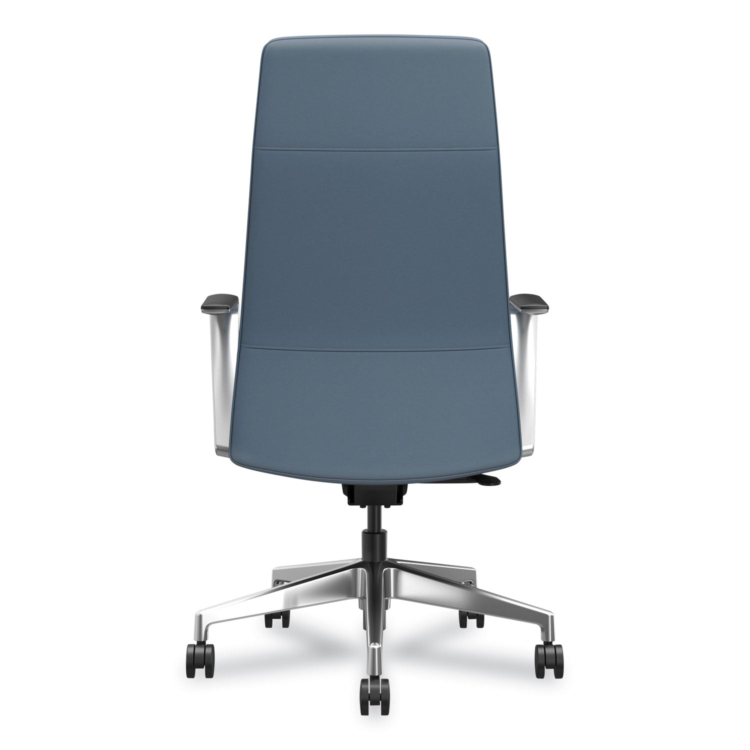 HON® Cofi Executive High Back Chair, Supports up to 300 lb, Nimbus Seat, Nimbus Back, Polished Aluminum Base