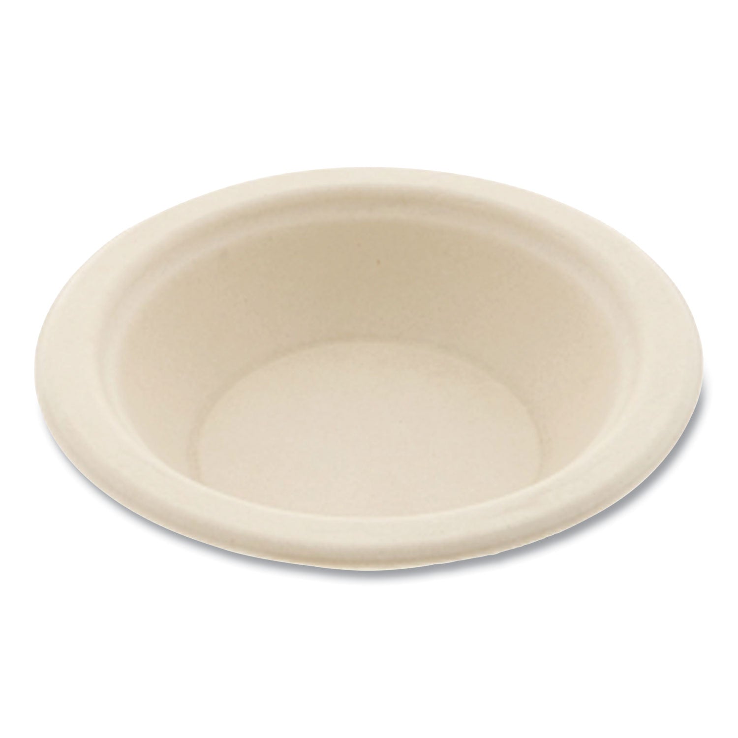 Boardwalk® Bagasse PFAS-Free Dinnerware, Round Bowl, 12 oz, Tan, 1,000/Carton