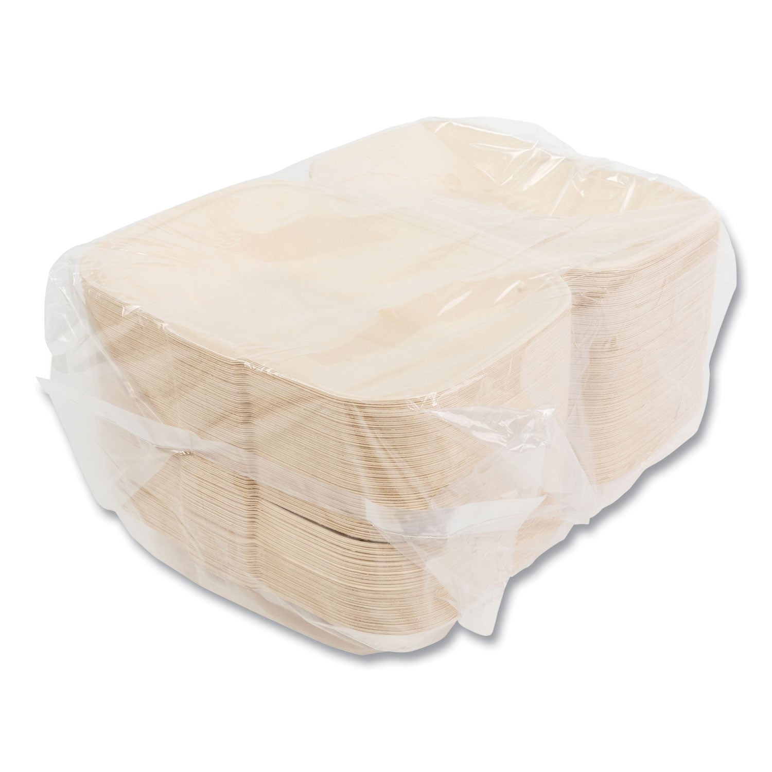 Bagasse PFAS-Free Food Containers, Hoagie/Hinged Lid, 1-Compartment, 6 x 3 x 9, Tan, Bamboo/Sugarcane, 250/Carton Boardwalk® Flipcost