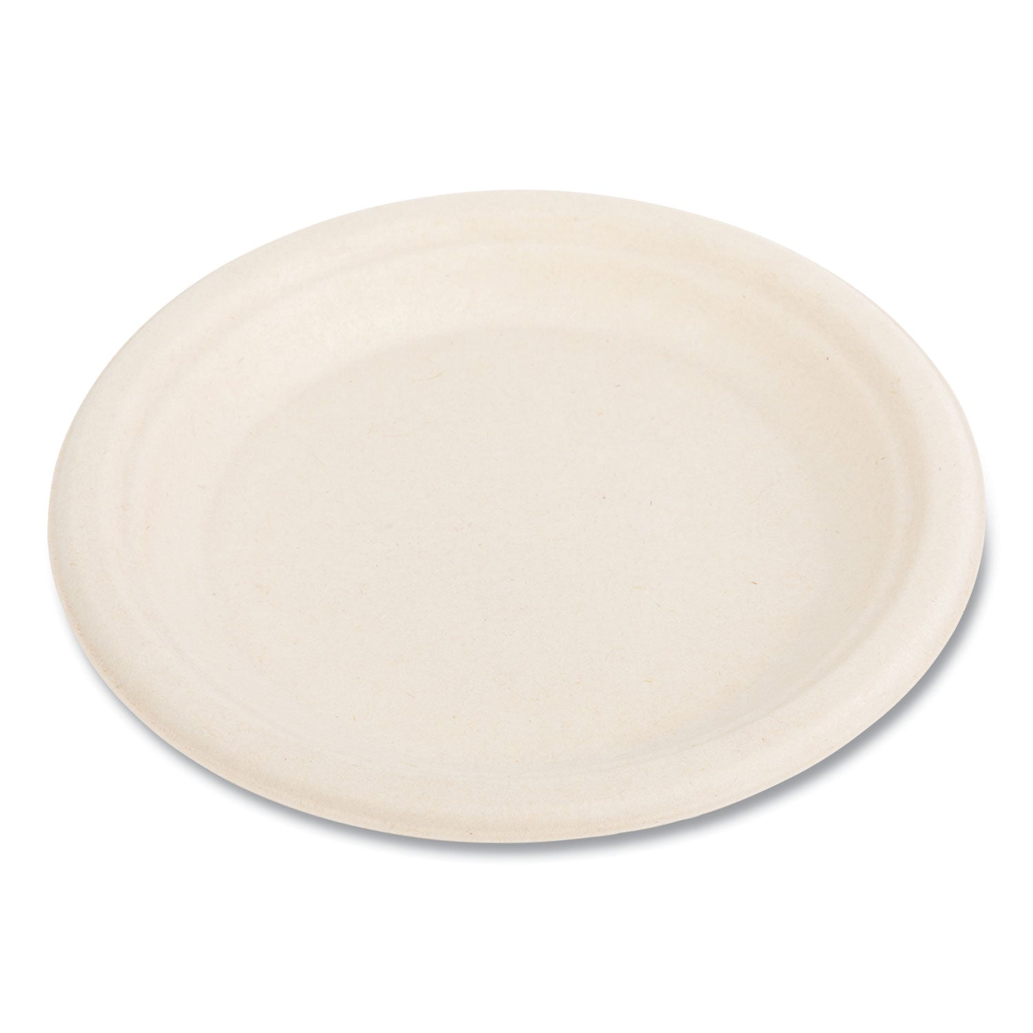 Boardwalk® Bagasse PFAS-Free Dinnerware, Plate, 6" dia, Tan, 1,000/Carton