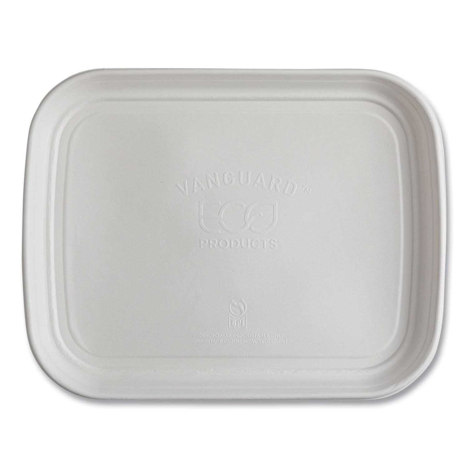 Regalia Renewable Sugarcane Tray, 13 x 17 x 1.3, White, 100/Carton Eco-Products® Flipcost