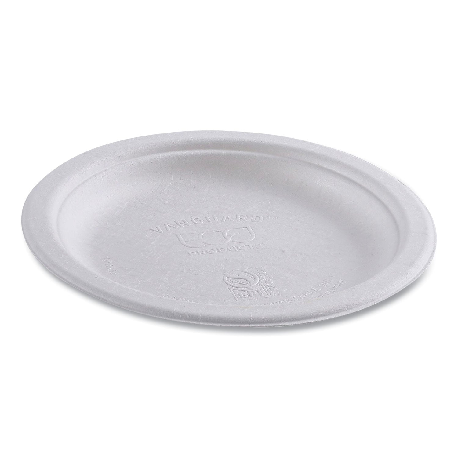 Renewable Sugarcane Plates, 6" dia, Natural White, 1,000/Carton Eco-Products® Flipcost