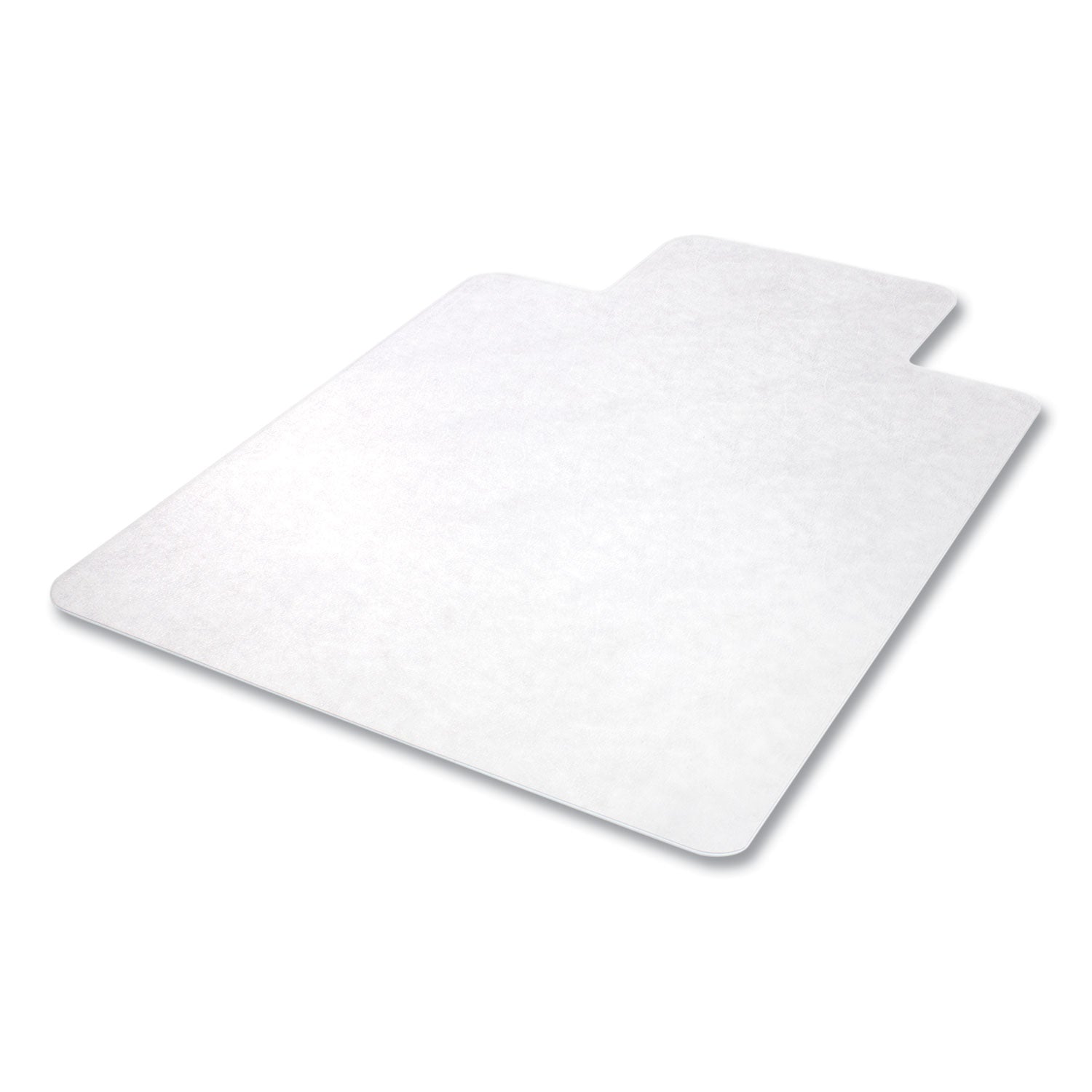 deflecto® EconoMat Antimicrobial Chair Mat, Lipped, 36 x 48, Clear