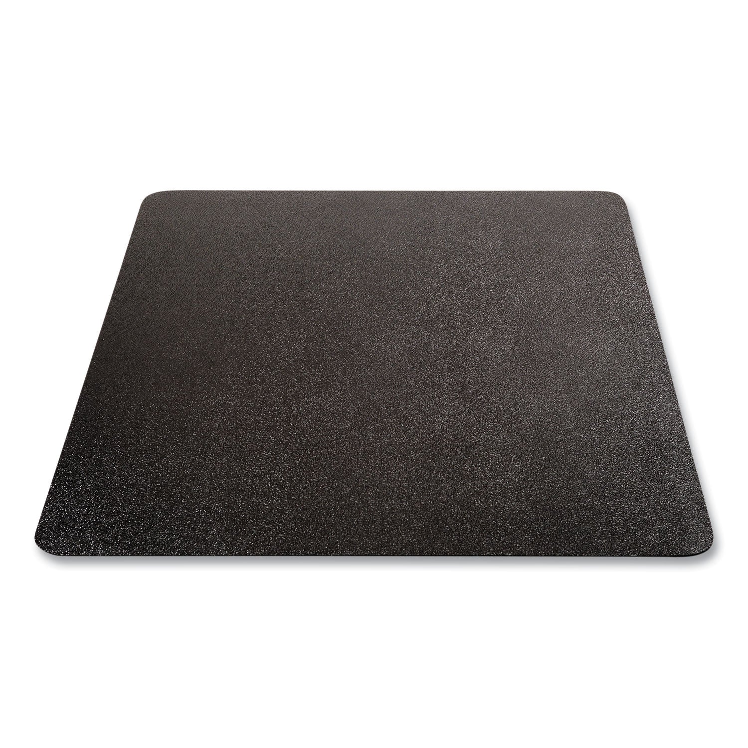 deflecto® EconoMat Carpet Chair Mat, Rectangular, 45 x 53, Black