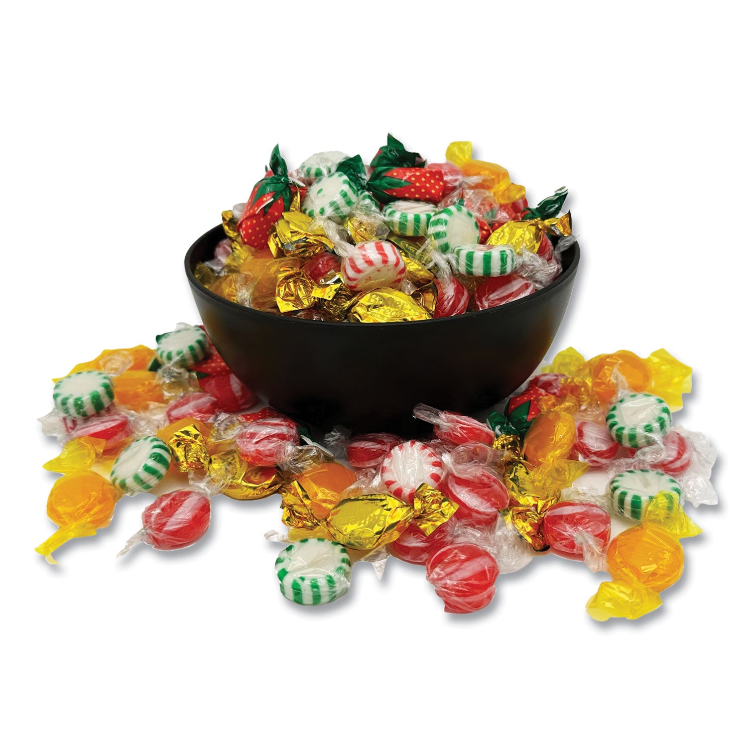 Individually Wrapped Candy Assortments, Assorted Flavors, 5 lb Box Office Snax® Flipcost