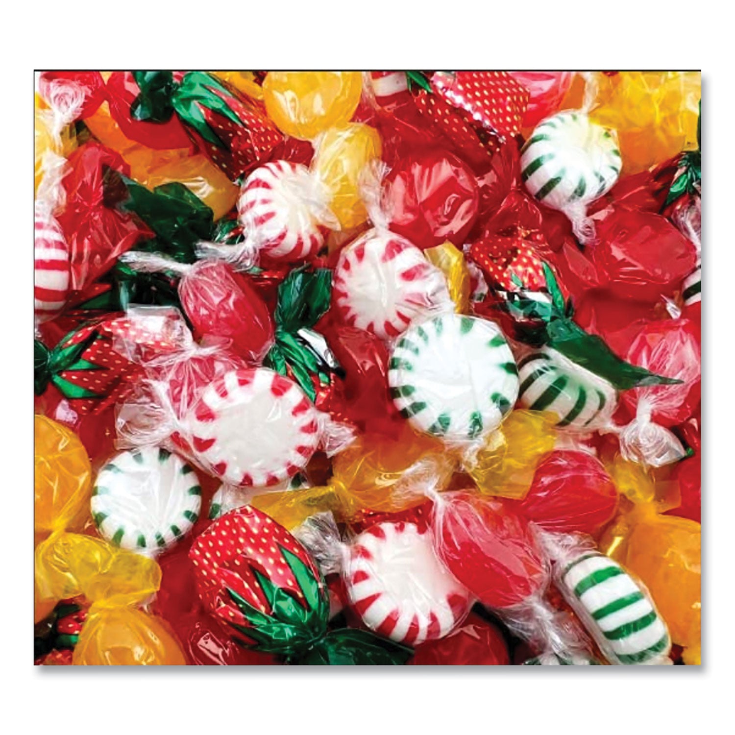 Individually Wrapped Candy Assortments, Assorted Flavors, 5 lb Box Office Snax® Flipcost