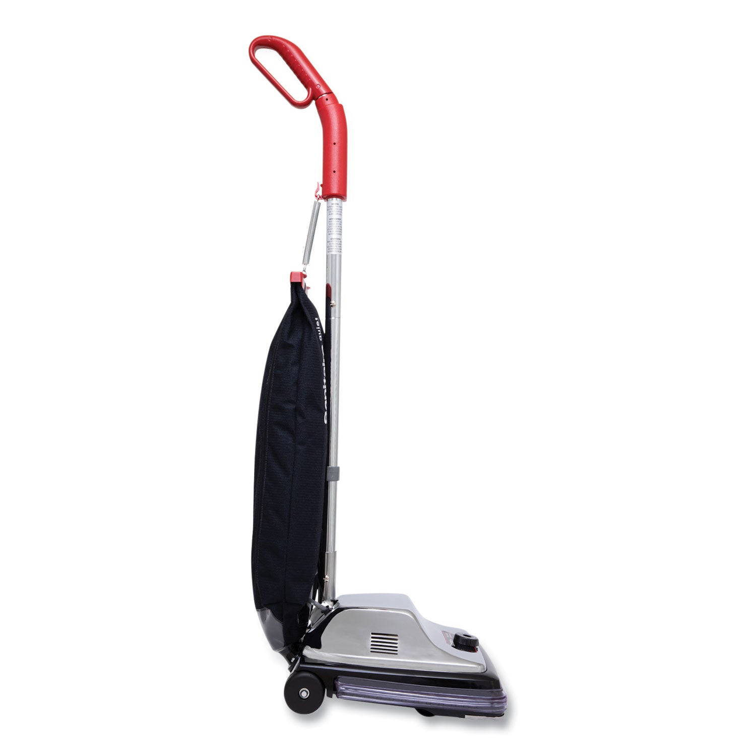 Sanitaire® TRADITION QuietClean Upright Vacuum SC889A, 12" Cleaning Path, Gray/Red/Black