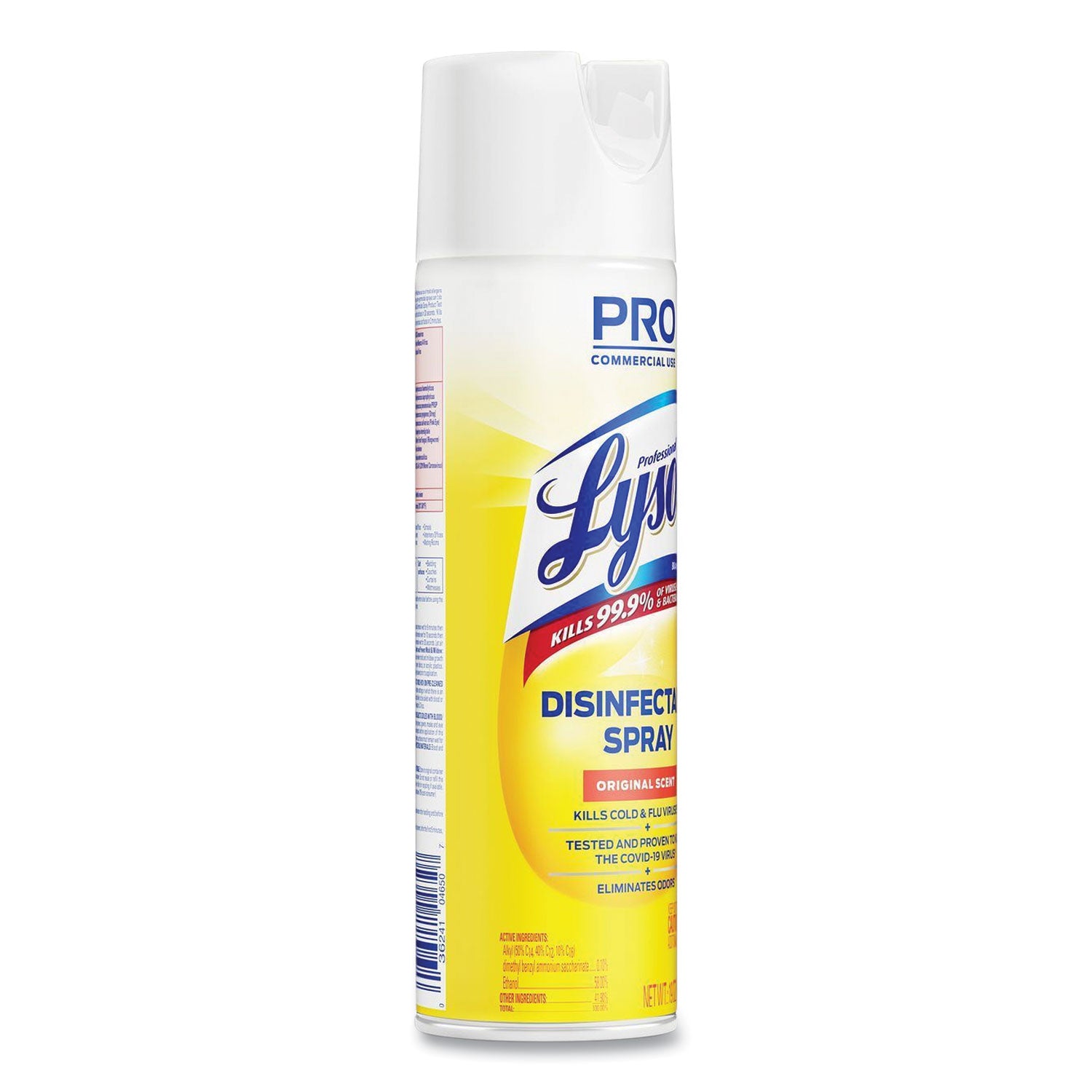 Professional LYSOL® Brand Disinfectant Spray, Original Scent, 19 oz Aerosol Spray, 12/Carton