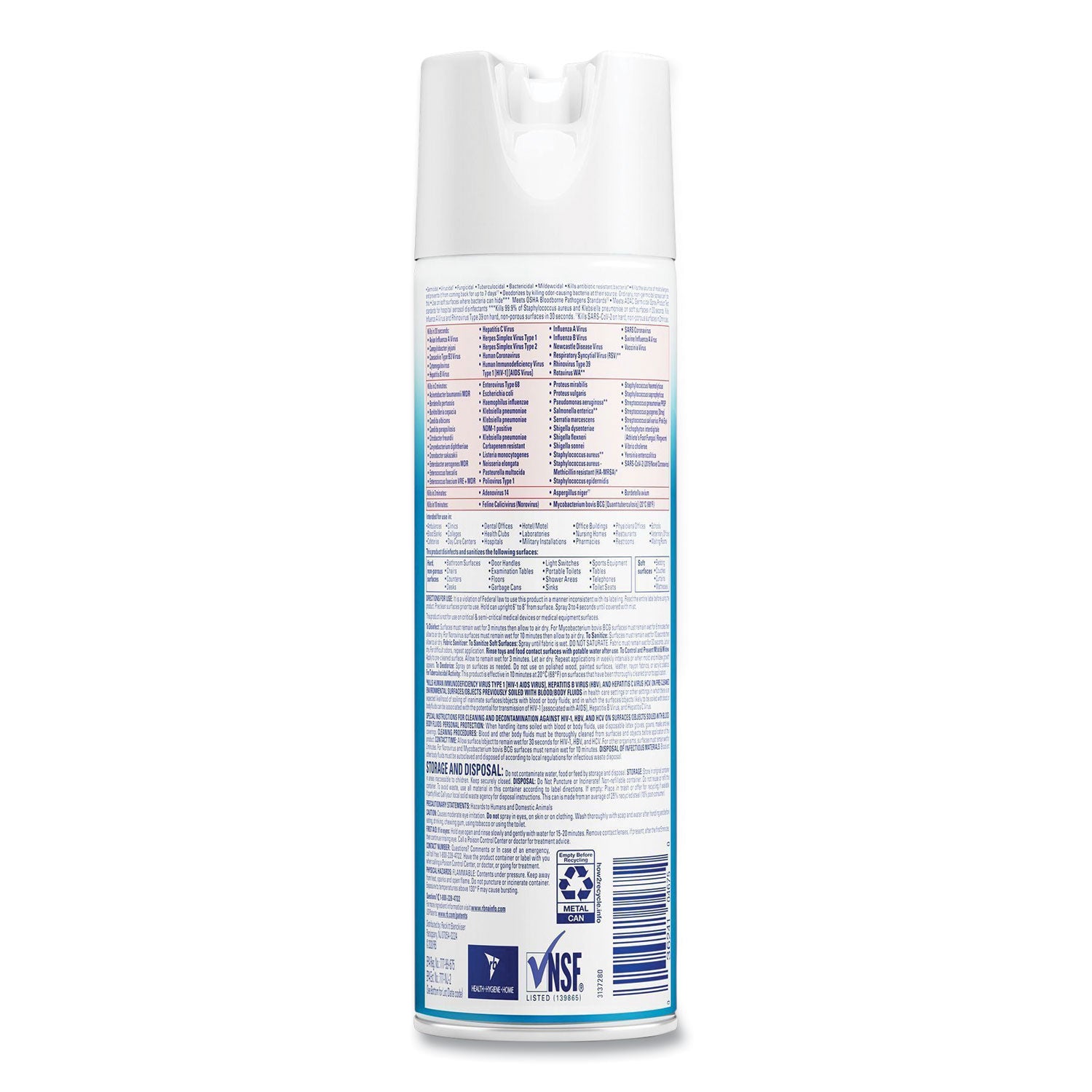 Professional LYSOL® Brand Disinfectant Spray, Fresh, 19 oz Aerosol Spray