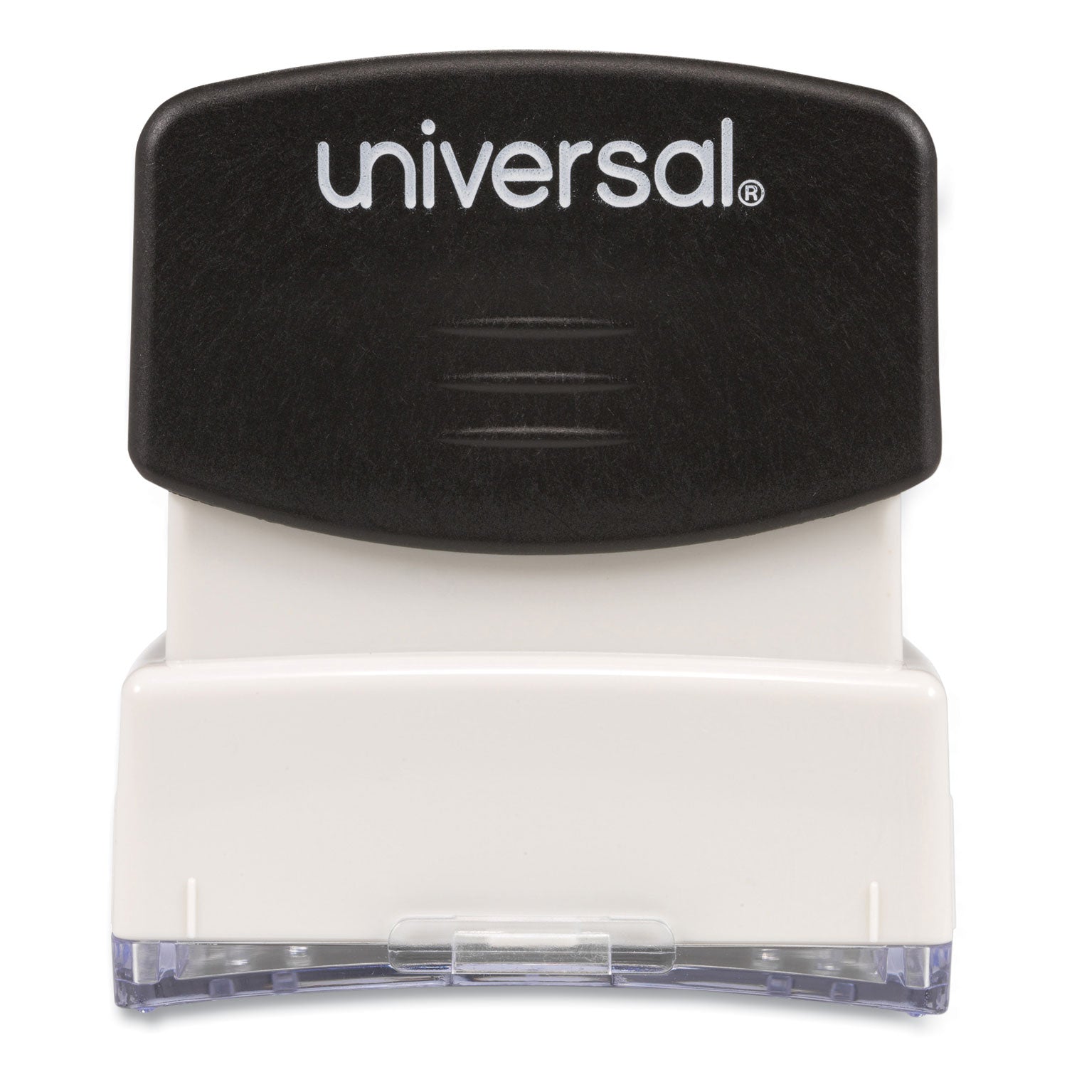 Universal® Message Stamp, APPROVED, Pre-Inked One-Color, Blue