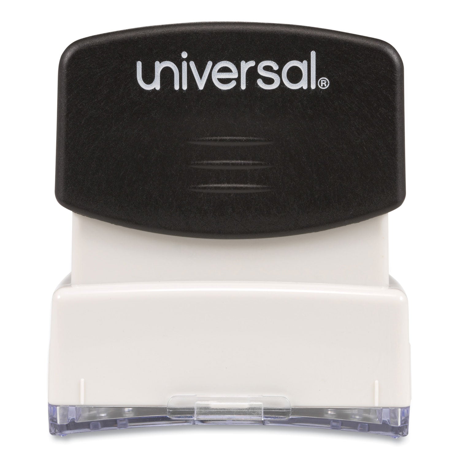 Universal® Message Stamp, ORIGINAL, Pre-Inked One-Color, Blue