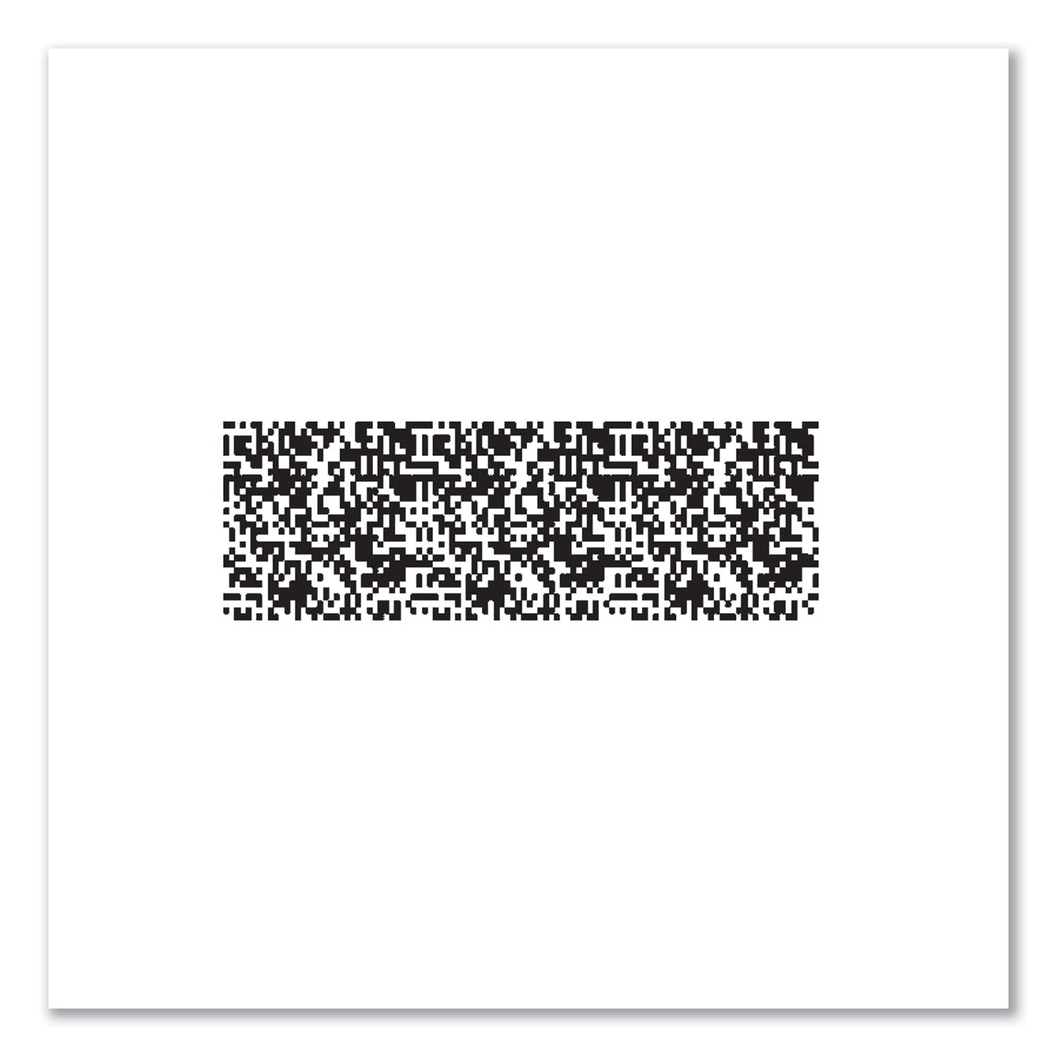 Universal® Security Stamp, Obscures Area 1.69 x 0.56, Black