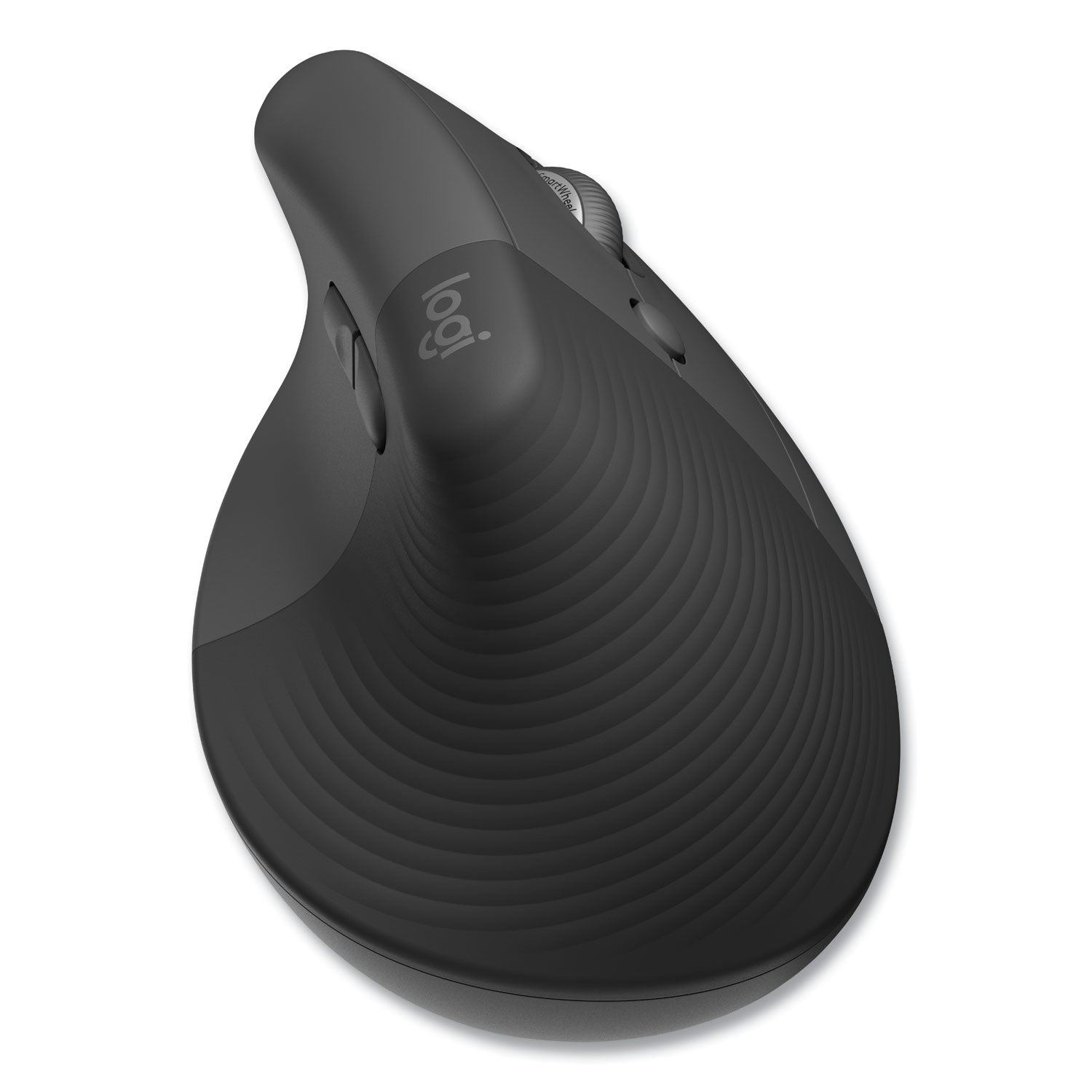 Logitech® Lift for Business Vertical Ergonomic Mouse, 2.4 GHz Frequency/32 ft Wireless Range, Right Hand Use, Graphite