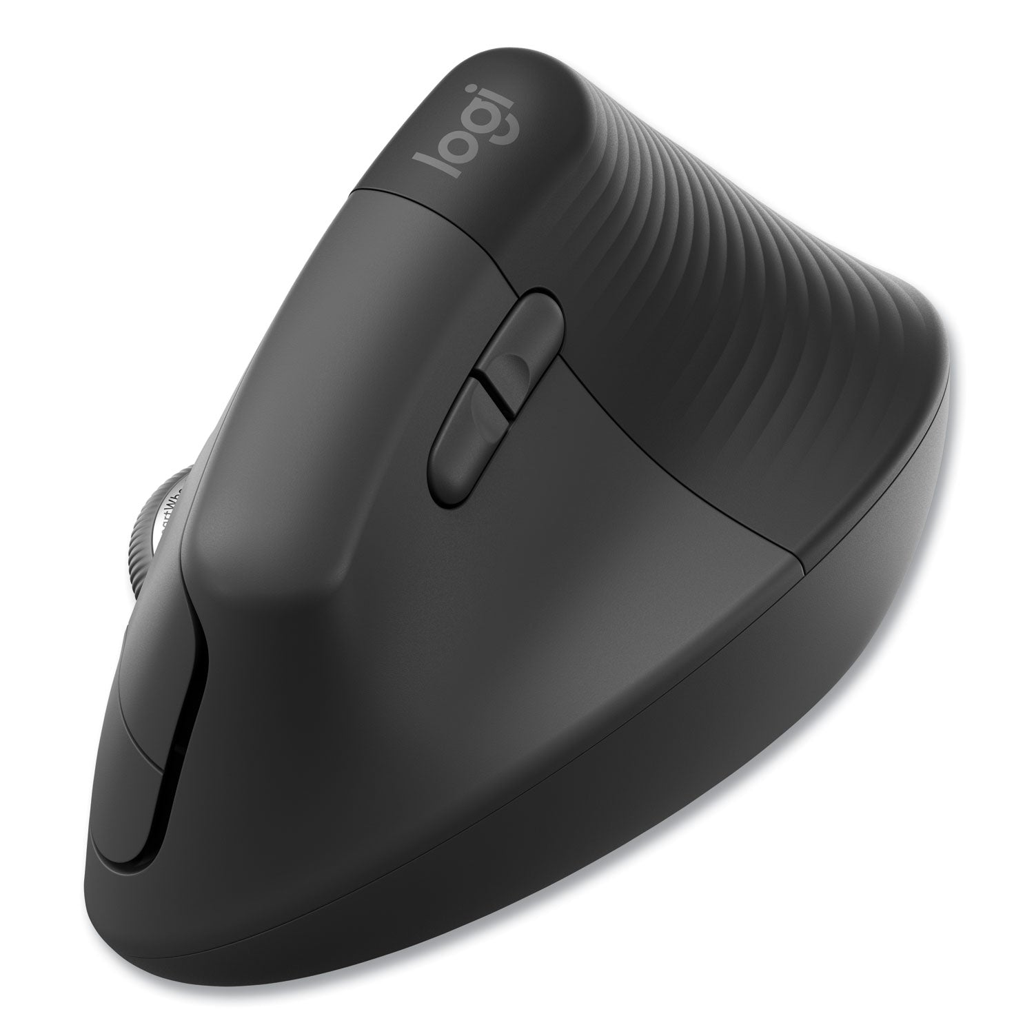 Logitech® Lift for Business Vertical Ergonomic Mouse, 2.4 GHz Frequency/32 ft Wireless Range, Right Hand Use, Graphite