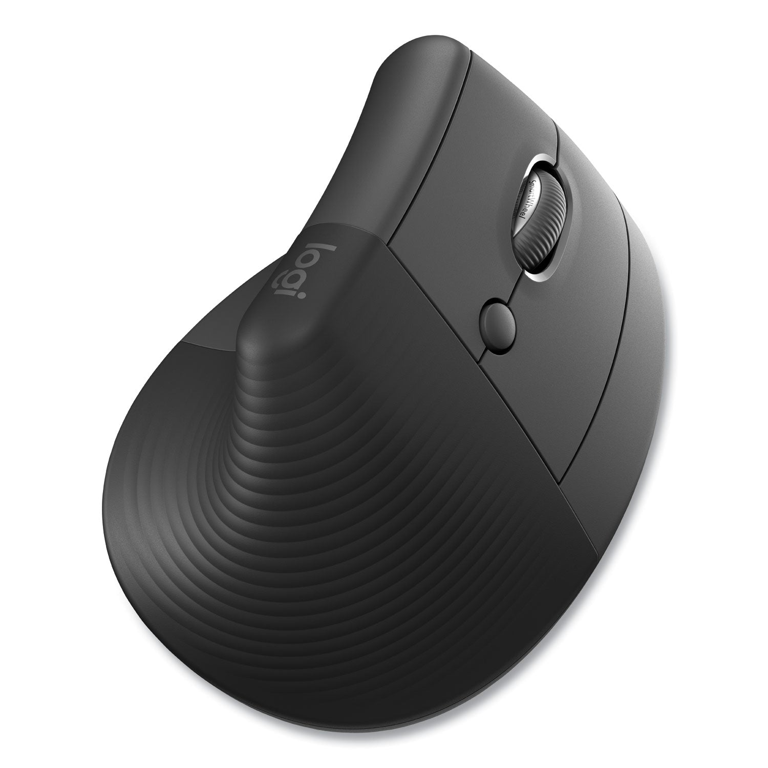 Logitech® Lift for Business Vertical Ergonomic Mouse, 2.4 GHz Frequency/32 ft Wireless Range, Right Hand Use, Graphite