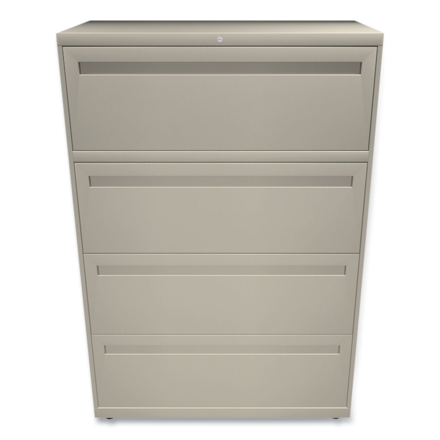 HON® Brigade 700 Series Lateral File, 4 Legal/Letter-Size File Drawers, Putty, 36" x 18" x 52.5"