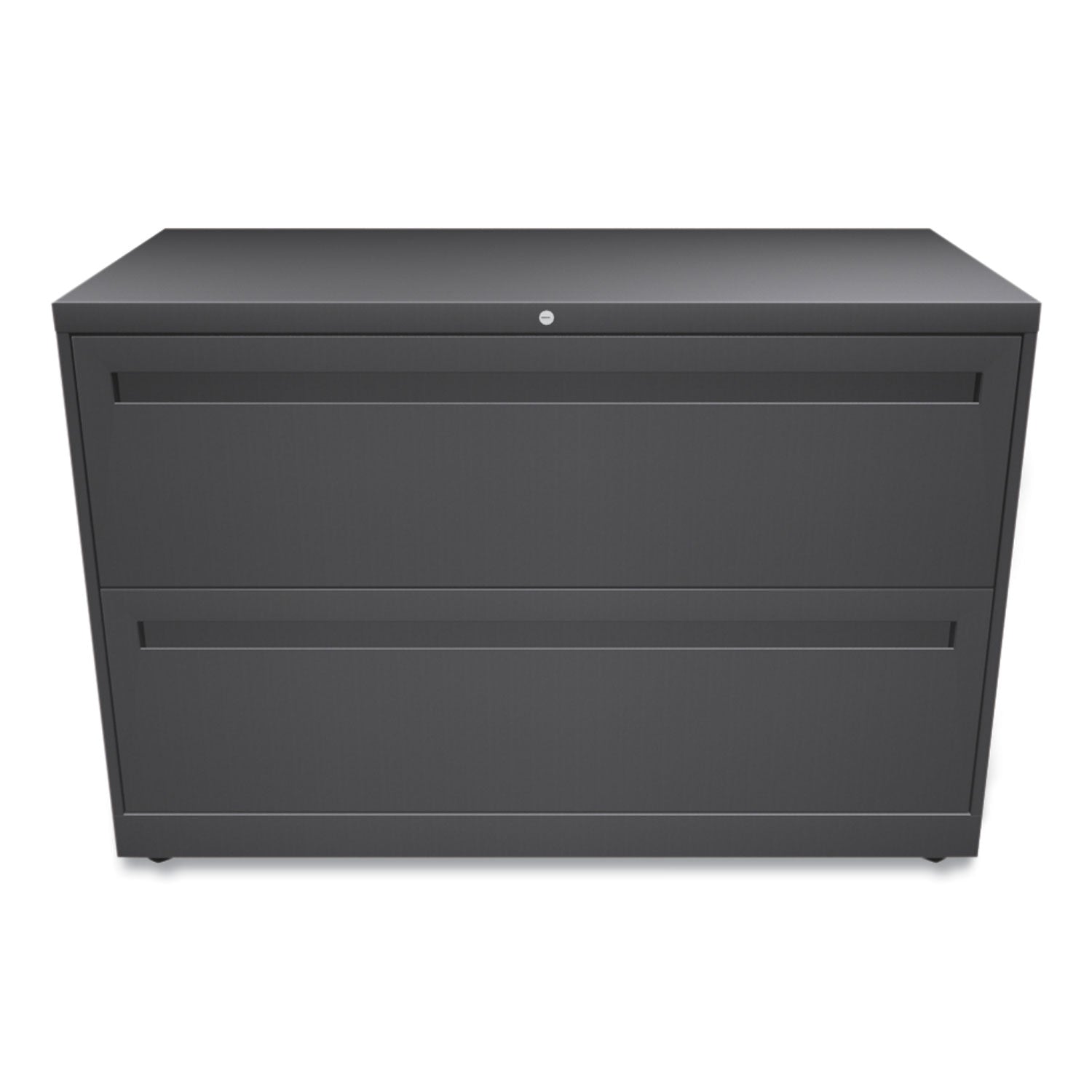 HON® Brigade 700 Series Lateral File, 2 Legal/Letter-Size File Drawers, Charcoal, 42" x 18" x 28"