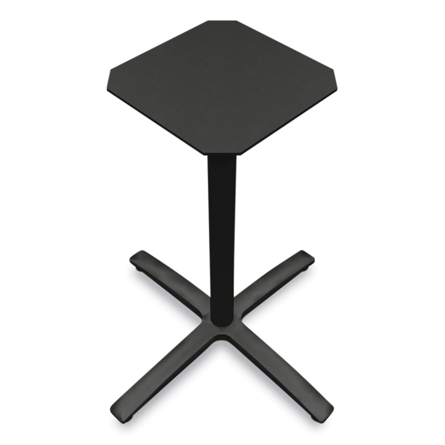 HON® Between Seated-Height X-Base for 30" to 36" Table Tops, 26.18w x 29.57h, Black