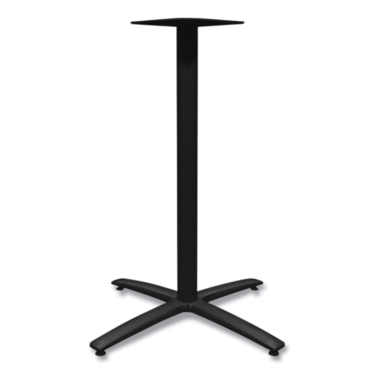 HON® Between Standing-Height X-Base for 42" Table Tops, 32.68w x 41.12h, Black