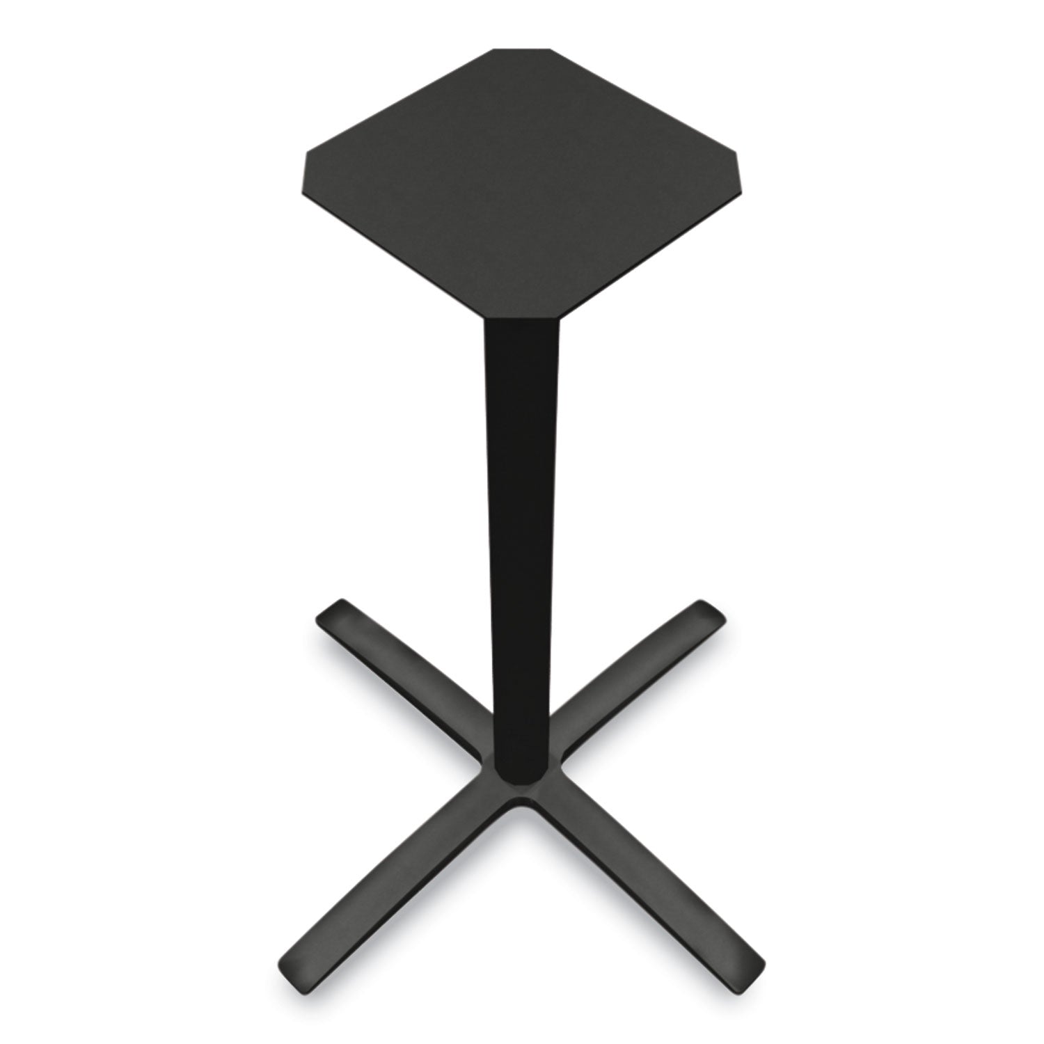 HON® Between Standing-Height X-Base for 42" Table Tops, 32.68w x 41.12h, Black