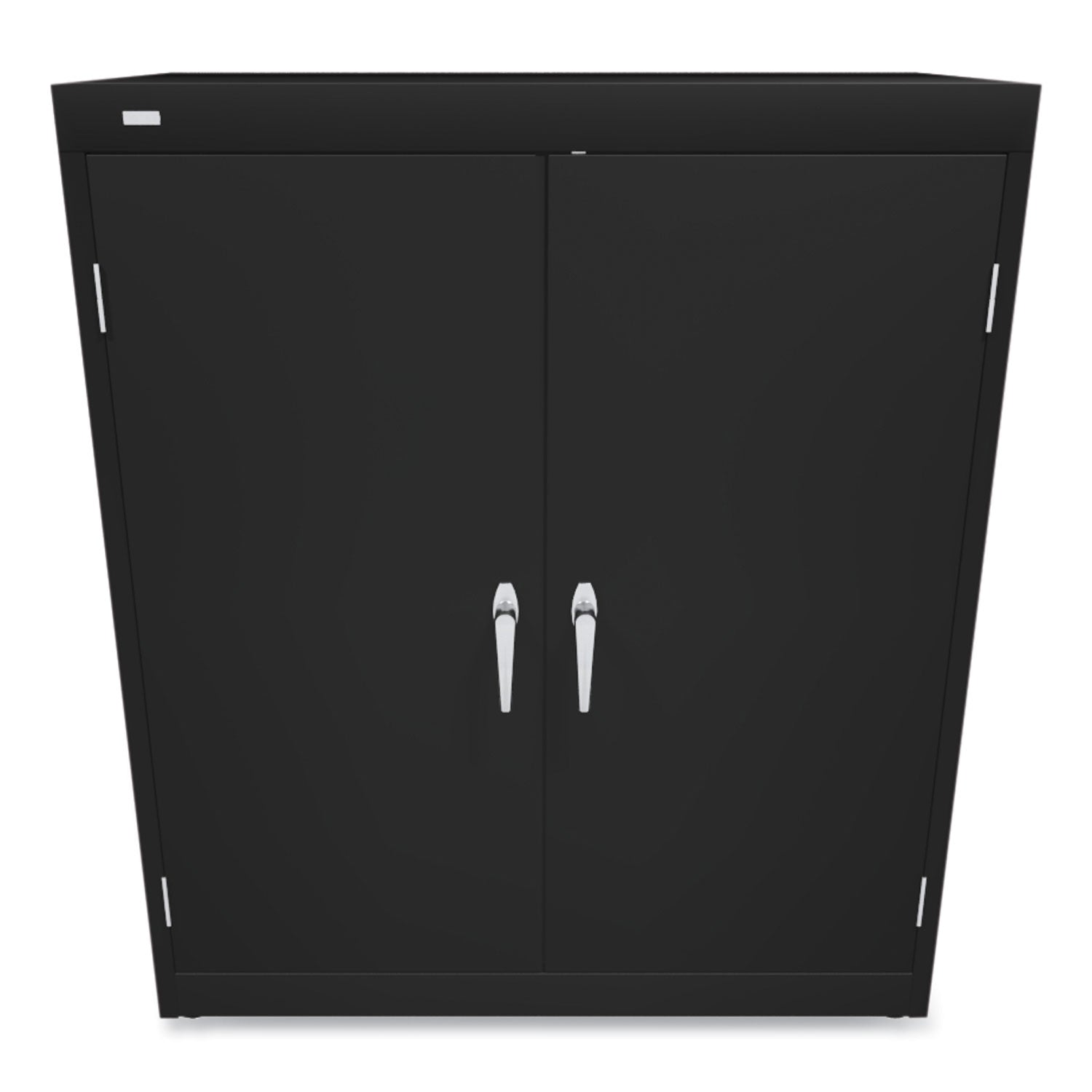 HON® Assembled Storage Cabinet, 36w x 18d x 42h, Black