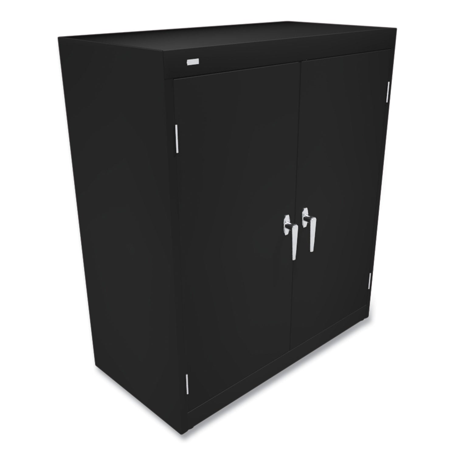 HON® Assembled Storage Cabinet, 36w x 18d x 42h, Black