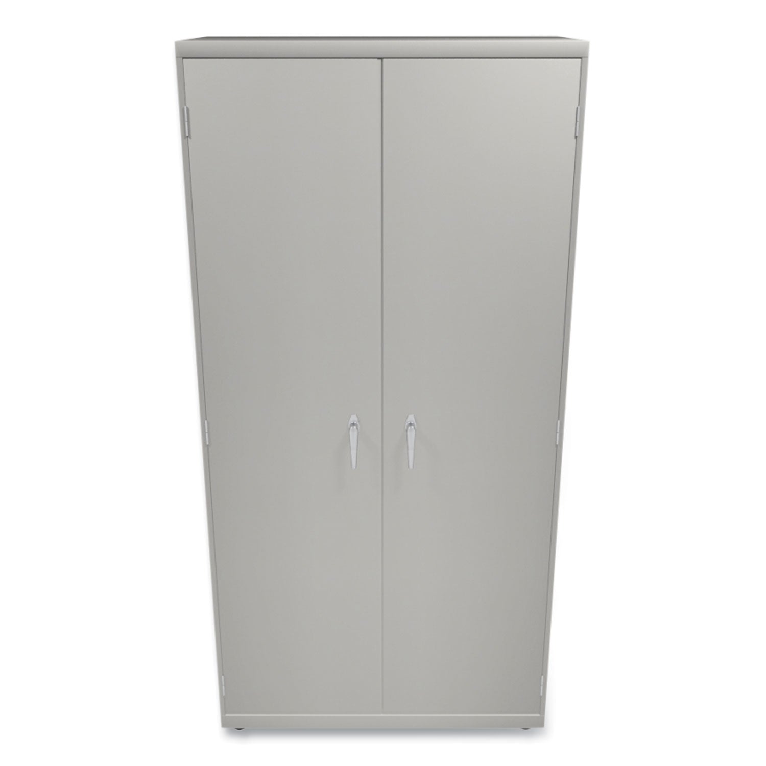 HON® Assembled Storage Cabinet, 36w x 18.13d x 71.75h, Light Gray