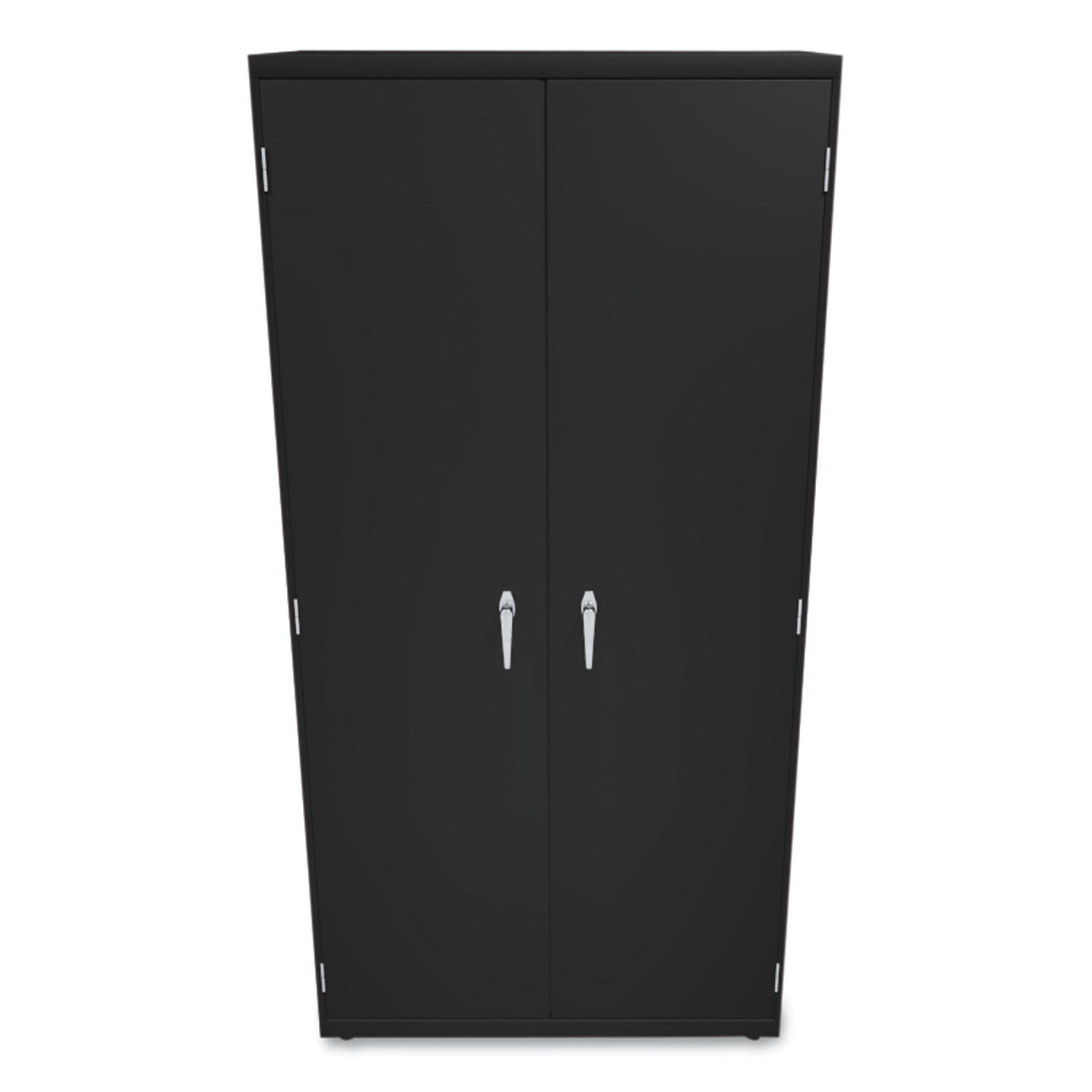 HON® Assembled Storage Cabinet, 36w x 24.25d x 71.75h, Black