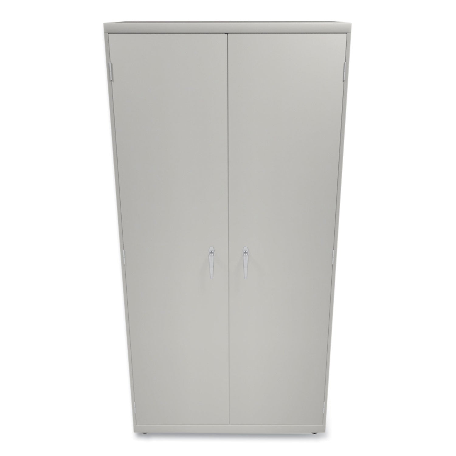 HON® Assembled Storage Cabinet, 36w x 24.25d x 71.75h, Light Gray