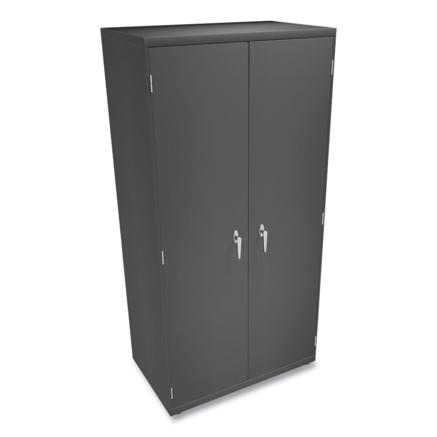 HON® Assembled Storage Cabinet, 36w x 24.25d x 71.75, Charcoal