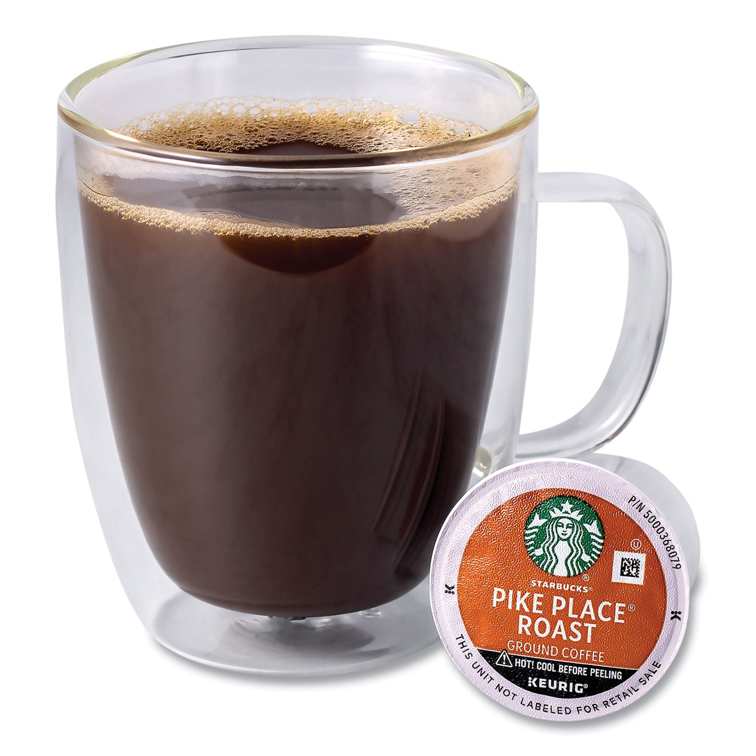 Starbucks® Pike Place Coffee K-Cups, 72/Carton