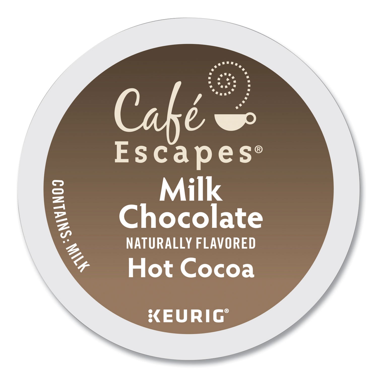 Café Escapes® Cafe Escapes Milk Chocolate Hot Cocoa K-Cups, 24/Box