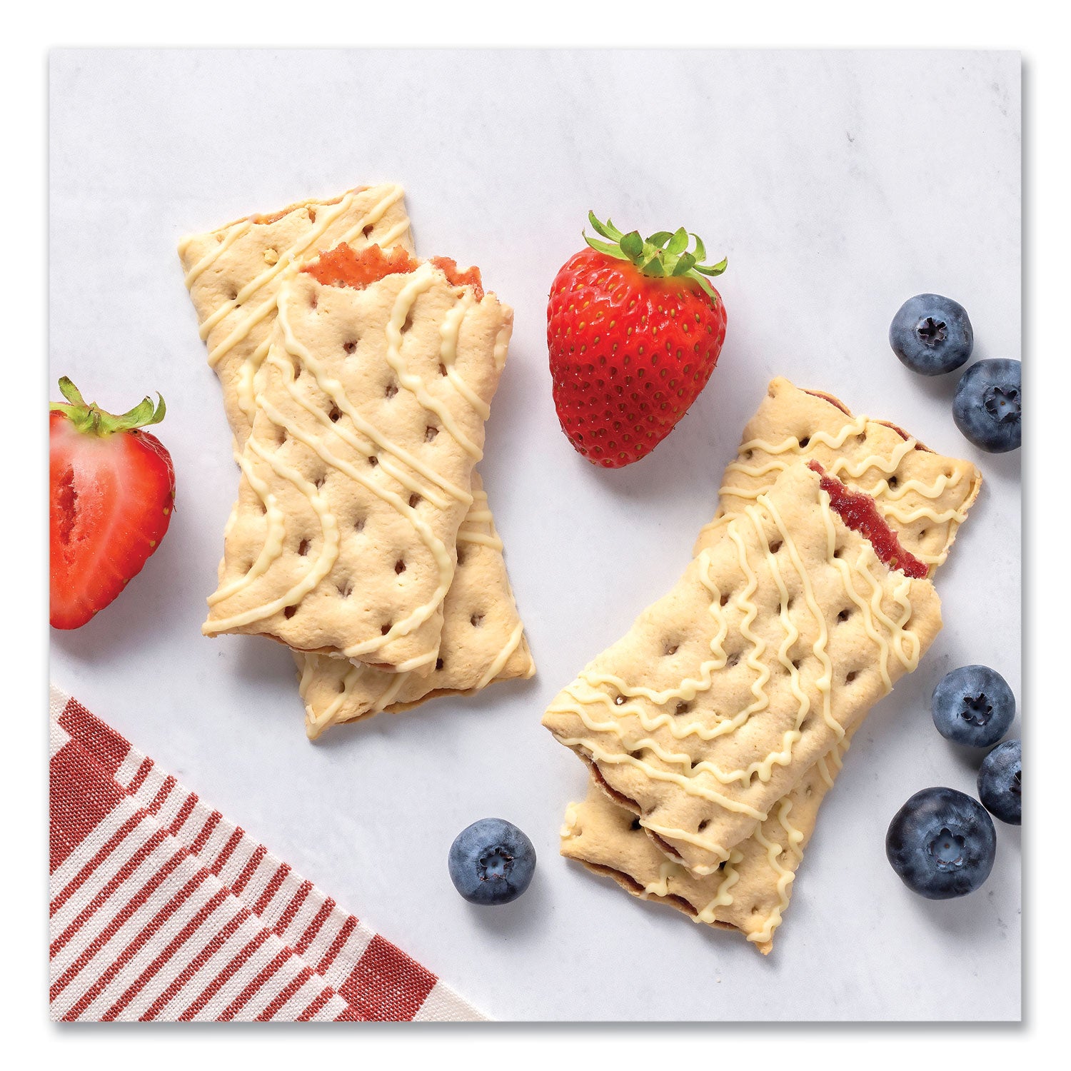 Kellogg's® Special K Pastry Crisps, (36) Strawberry; (24) Blueberry, 0.88 oz, 2/Pouch, 30 Pouches/Carton