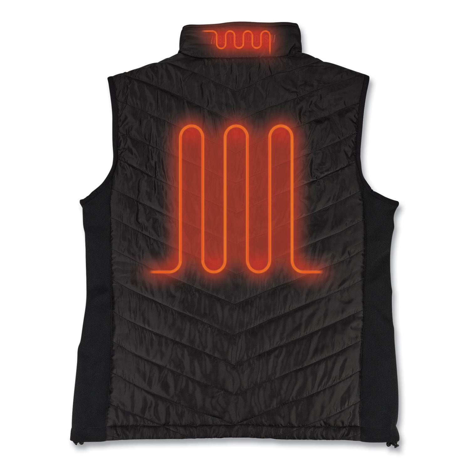 N-Ferno 6495 Rechargeable Heated Vest with Battery Power Bank, Fleece/Polyester, Large, Black ergodyne® Flipcost