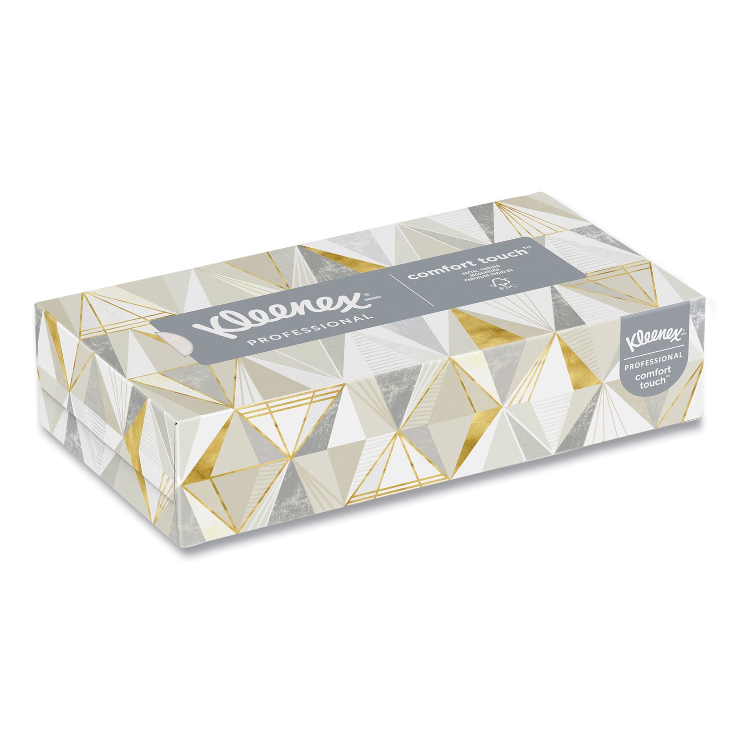 Kleenex® White Facial Tissue for Business, 2-Ply, White, Pop-Up Box, 125 Sheets/Box, 48 Boxes/Carton