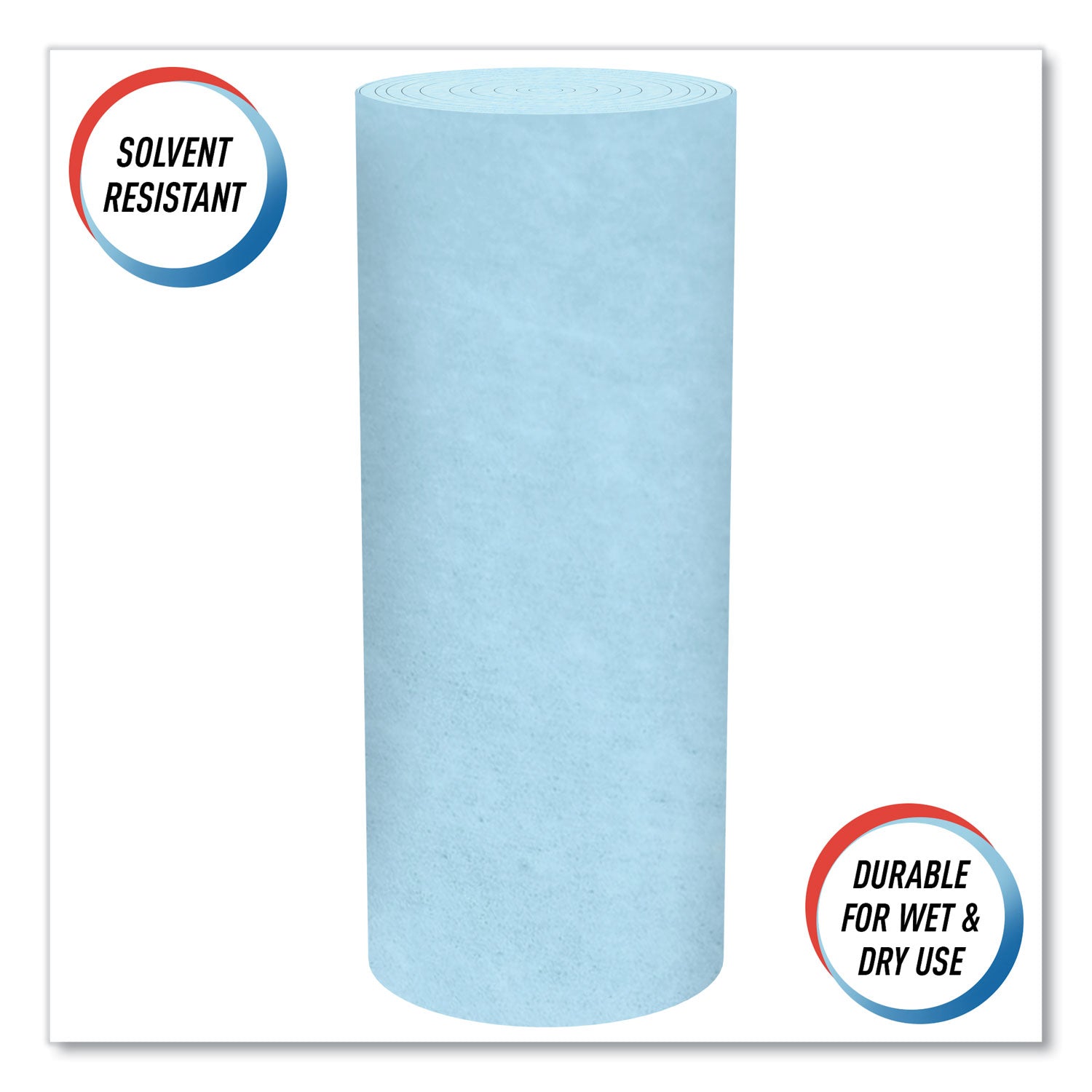 Scott® Pro Shop Towels, Heavy Duty, 1-Ply, 10.4 x 11, Blue, 12 Rolls/Carton