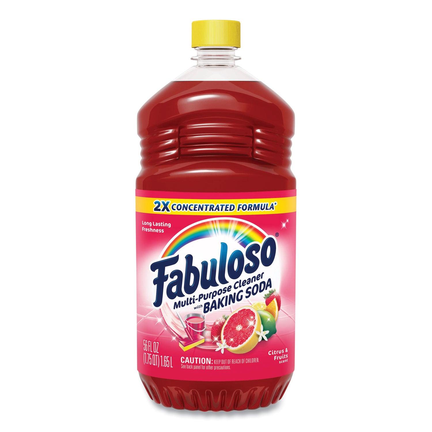 Fabuloso® Multi-Use Cleaner, Citrus Scent, 56 oz Bottle, 6/Carton