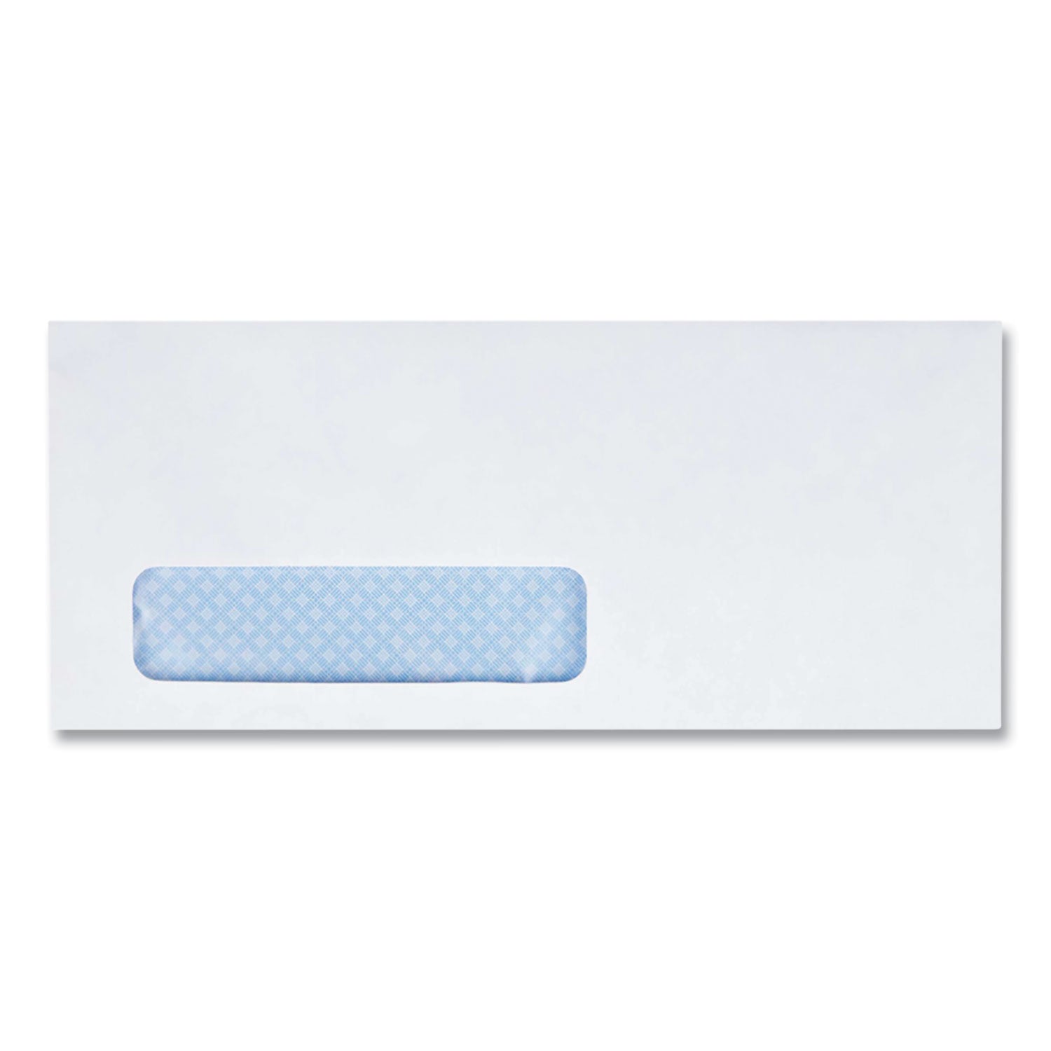 Quality Park™ Redi-Strip Security Tinted Envelope, Address Window, #10, Commercial Flap, Redi-Strip Closure, 4.13 x 9.5, White, 500/Box