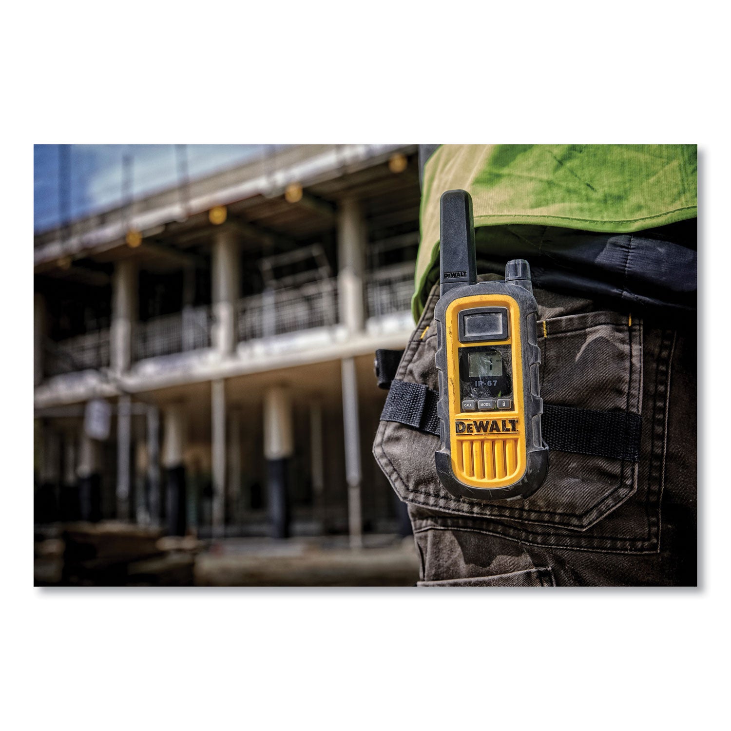 DeWalt® DXFRS800 Two-Way Radios, 2 W, 22 Channels