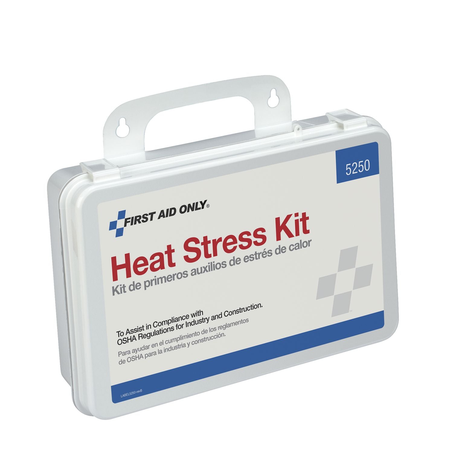 First Aid Only™ Unitized OSHA Compliant Heat Stress Kit, 26 Pieces, Plastic case