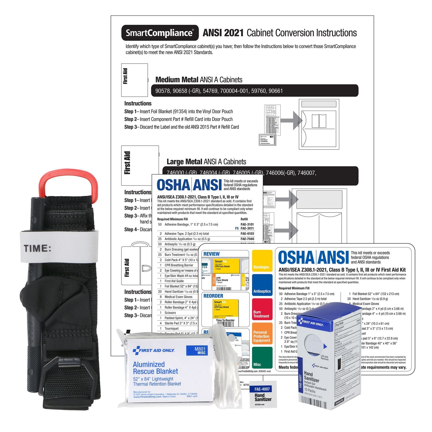 Smart Compliance B 2021 Conversion Kit, 12 Pieces