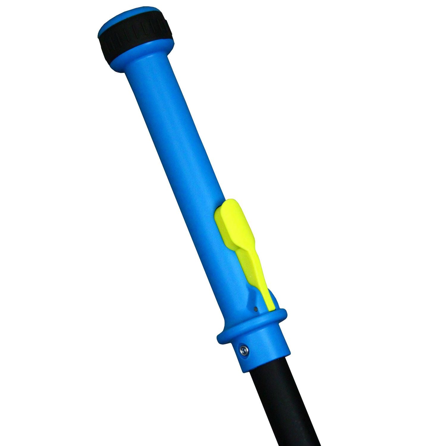 Impact® Mopster 2.0 Microfiber Bucketless Mop, 16.25 x 3.25 Blue Microfiber Head, 57" Black Aluminum Handle