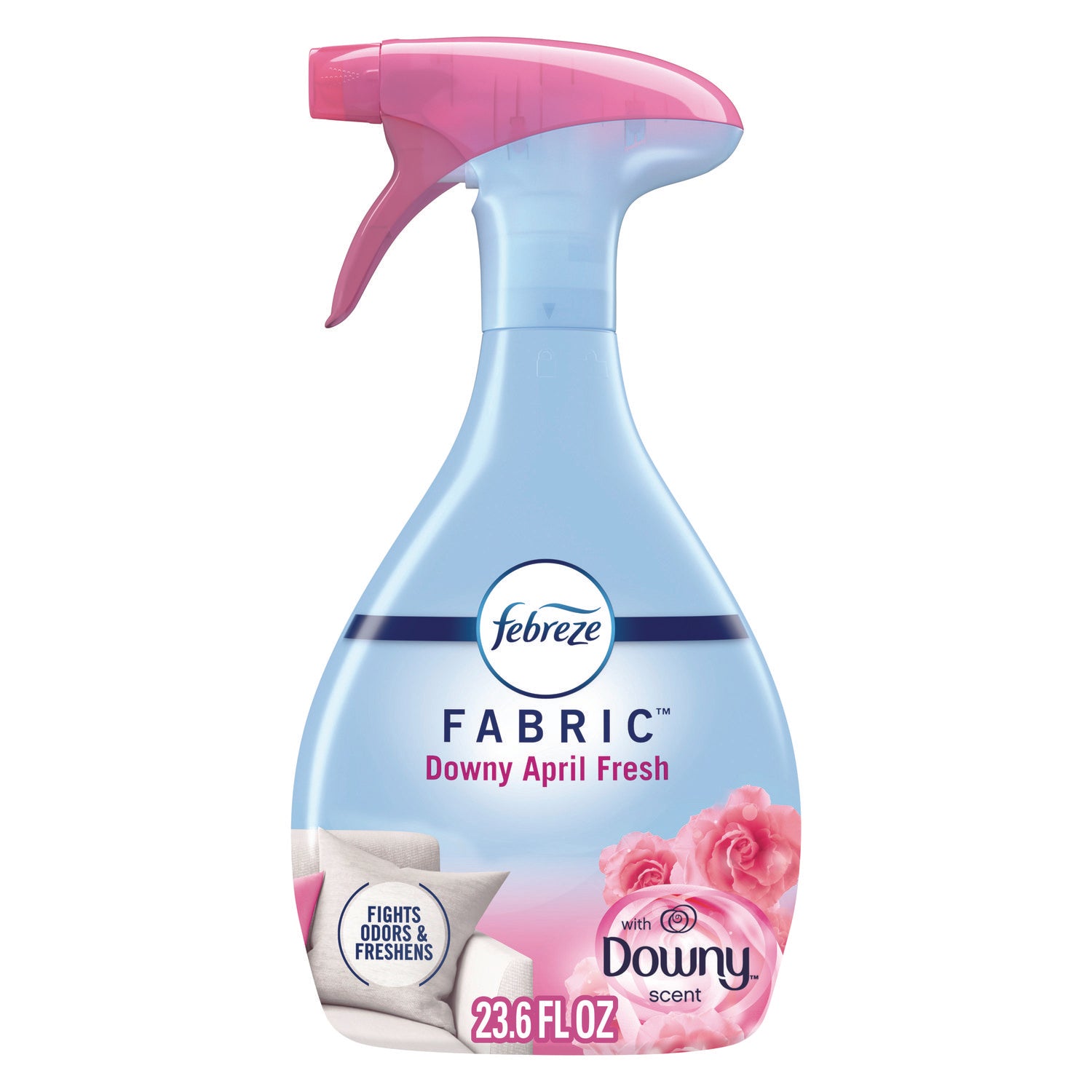 Febreze® FABRIC Refresher/Odor Eliminator, Downy April Fresh, 23.6 oz Spray Bottle, 4/Carton