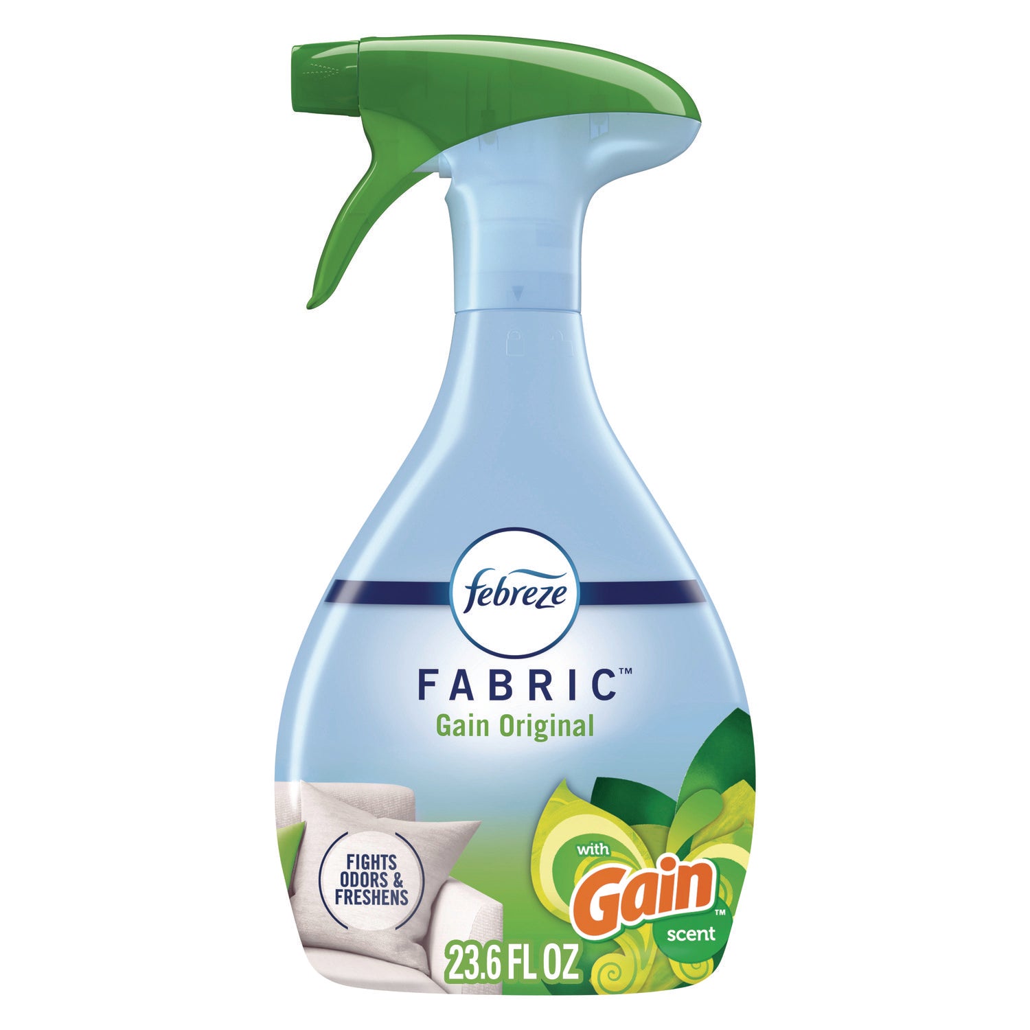 Febreze® FABRIC Refresher/Odor Eliminator, Gain Original, 23.6 oz Spray Bottle, 4/Carton