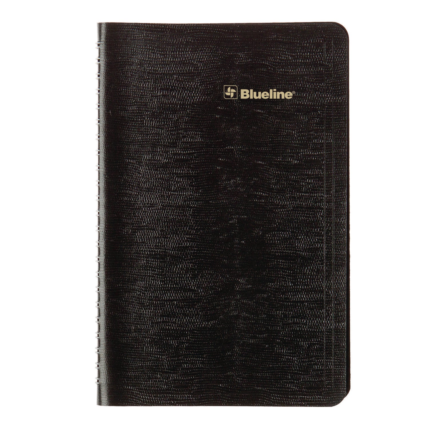 Plan and Link Weekly Planner, 8" x 5", Black Cover, 12-Month (Jan to Dec): 2025