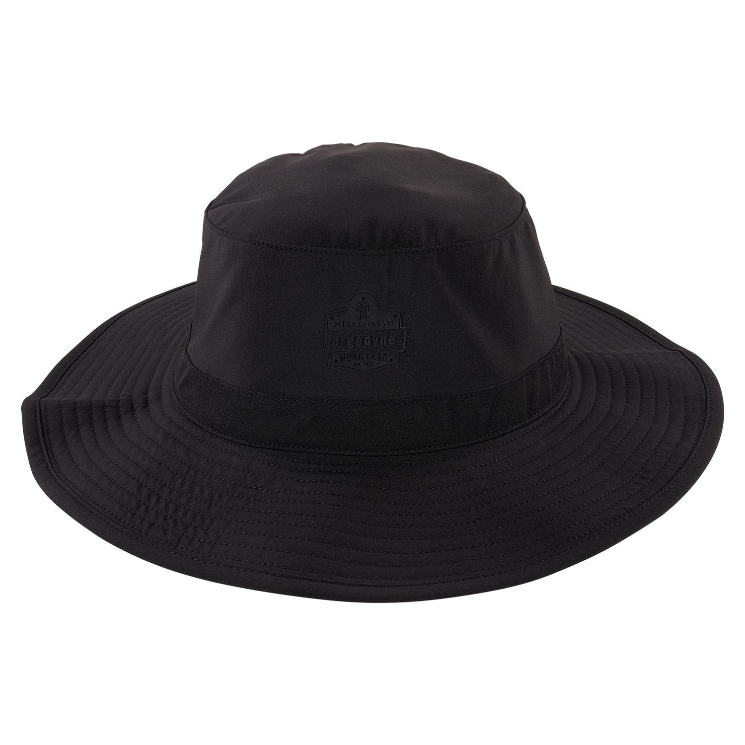 Chill-Its 8939 Cooling Bucket Hat, Polyester/Spandex, One Size Fits Most, Black