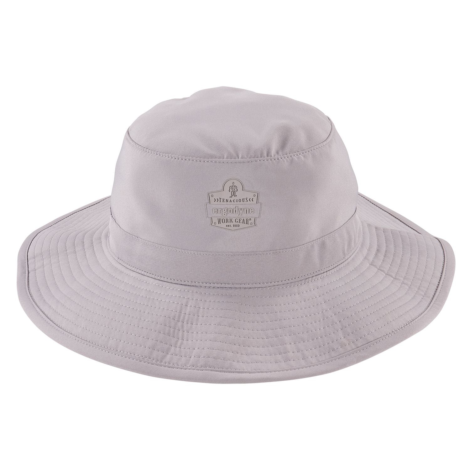 Chill-Its 8939 Cooling Bucket Hat, Polyester/Spandex, One Size Fits Most, Gray