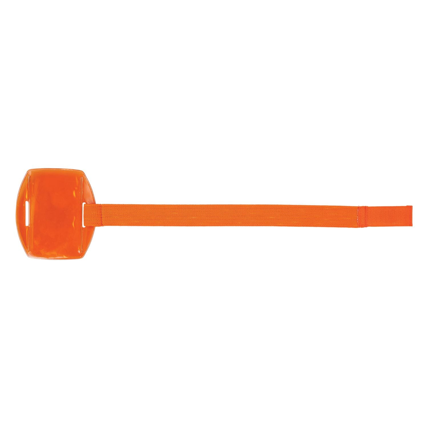 Ergodyne® Squids 3386 Arm Band ID/Badge Holder, Vertical, Orange 3.75 x 4.25 Holder, 2.5 x 4 Insert